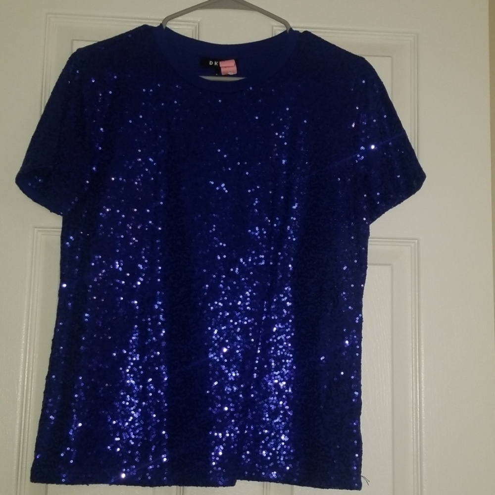 Dkny sequin top